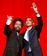 Barack & Cornel Pic