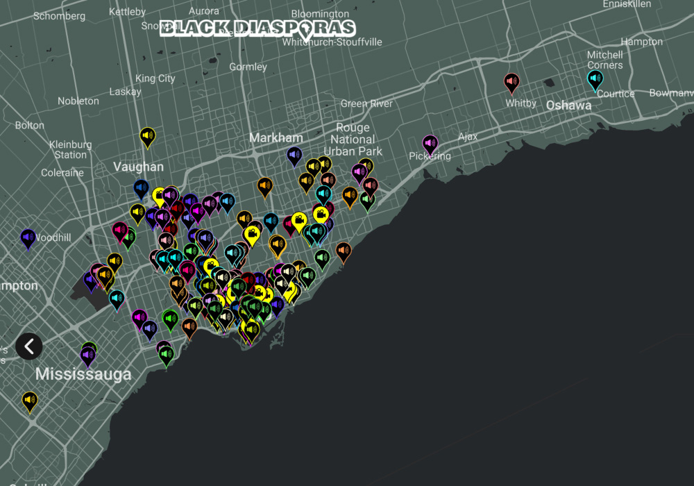 Black Toronto mapped in memory and movement