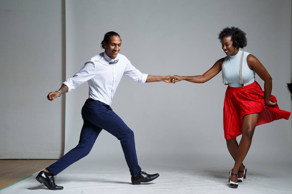 Photo by David Hou. Raoul Wilke and Natasha Powell.