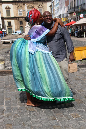 Meeting a Baiana
